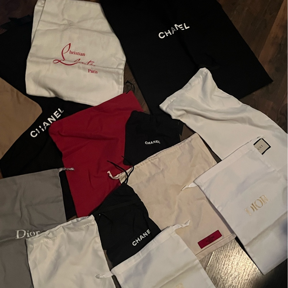 Designer dustbags